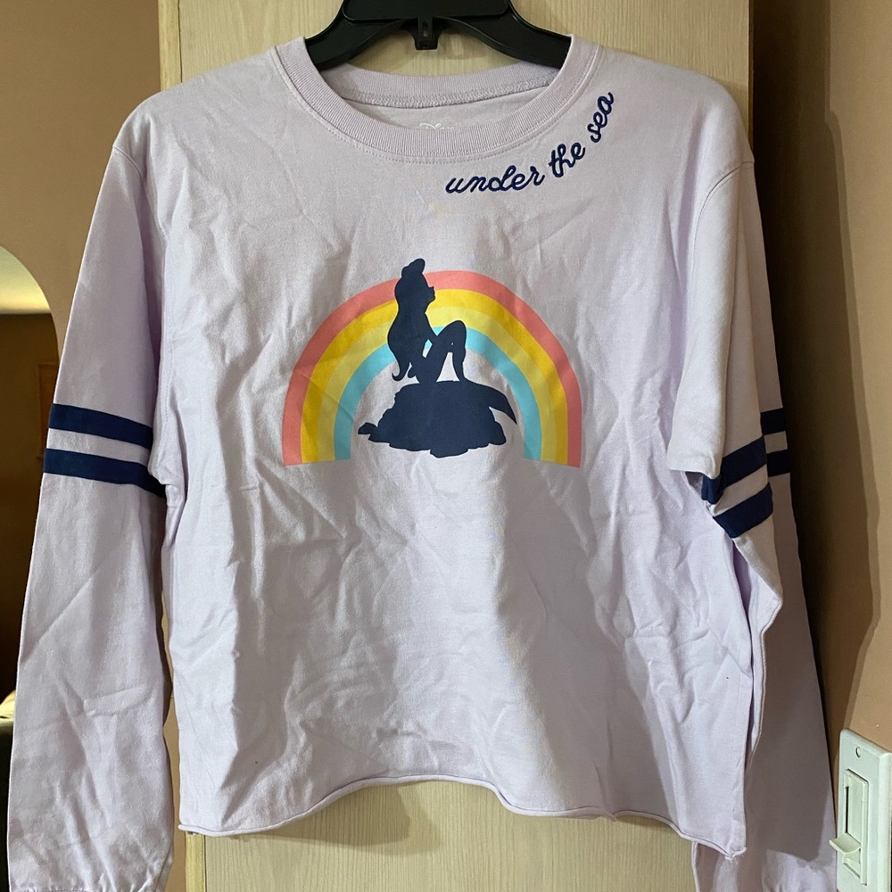 Disney Women’s Little Mermaid Long Sleeve Tee